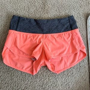Size 4 2 1/2 inch Lulu Lemon shorts!